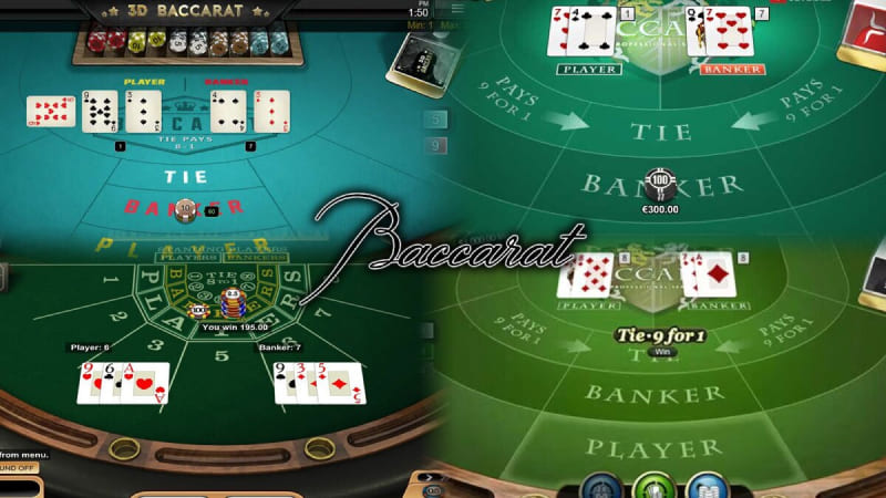 Nhiều phiên bản Baccarat hấp dẫn